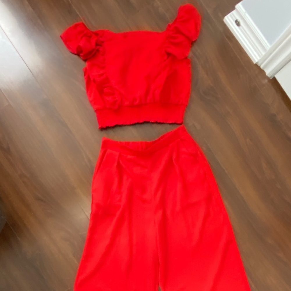 Two-Piece Jumpsuit